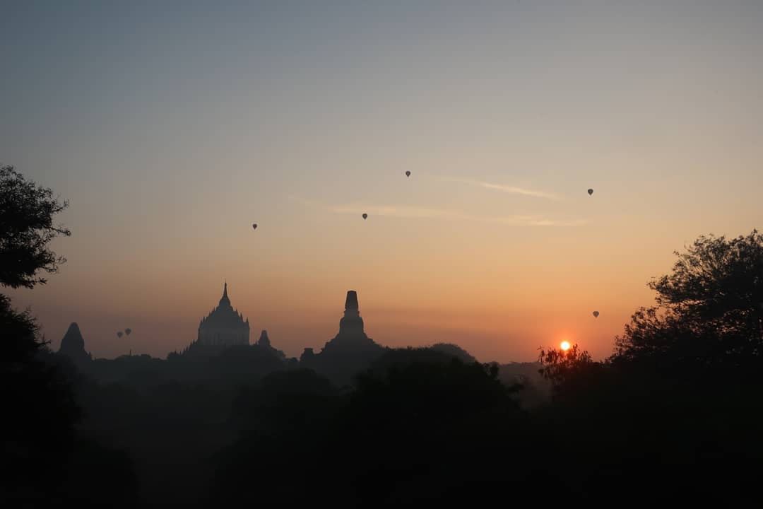 Bagan lever de soleil