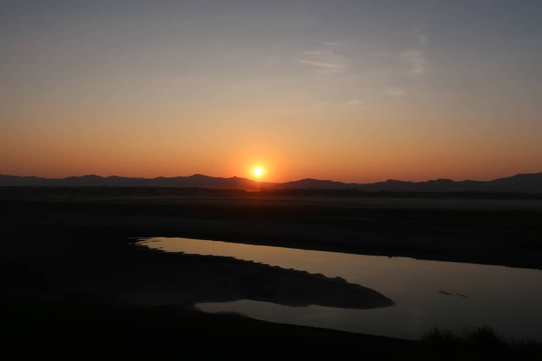 Bagan coucher de soleil