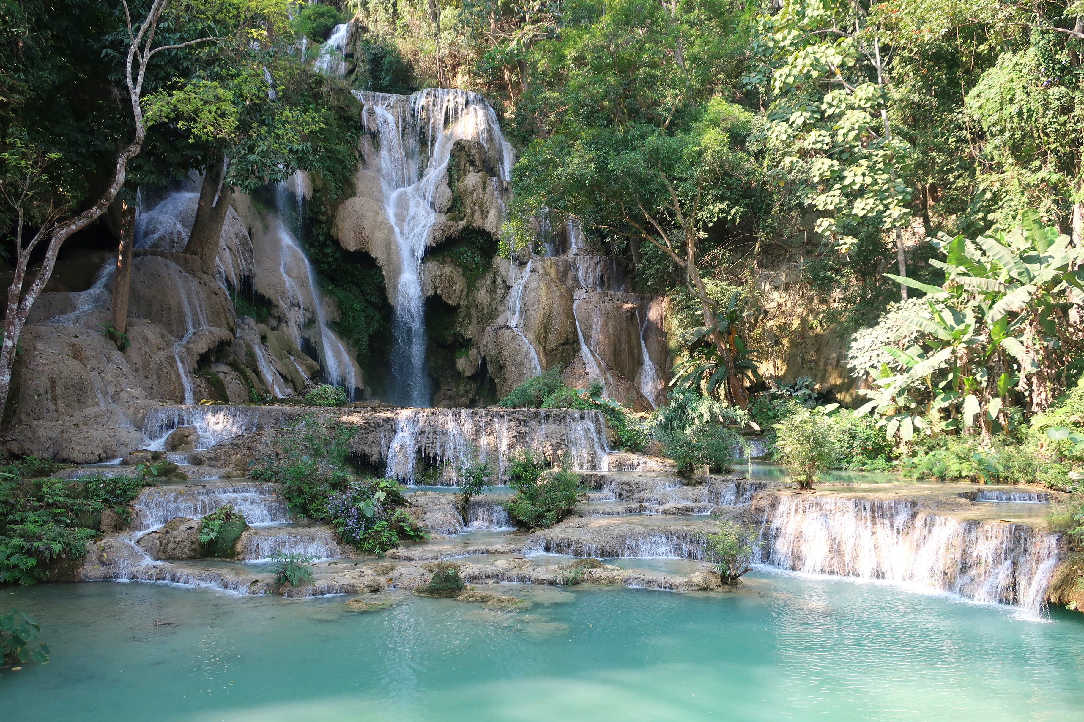 Erawan Waterfalls Luang Prabang